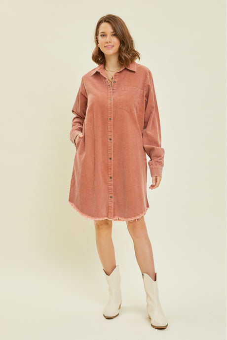 Macy Corduroy Dress/Jacket